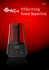 XYZprinting Nobel Superfine Manual De Usario