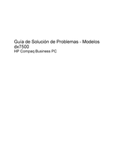 HP DX7500 Guía De Solución De Problemas