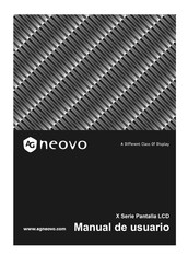 AG Neovo X-19 Manual De Usuario