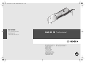 Bosch GWB 10 RE Professional Manual Original