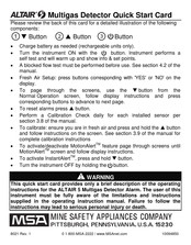 MSA ALTAIR 5 Manual De Instrucciones