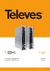 Televes Twin MUX DVBT2 - QAM CI Guía Rápida