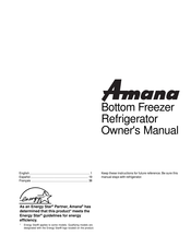 Amana BC21VL Manual Del Usuario