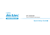 AirLive WT-2000USB Guía De Instalación Rápida