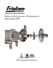 Fristam Pumps FPR Serie Manual De Instrucciones Y Mantenimiento