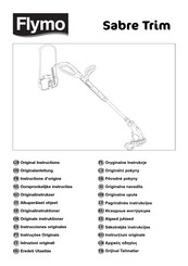 Flymo Sabre Trim Instrucciones Originales