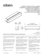 Robern EYEZON RTL24 Hoja De Instrucciones