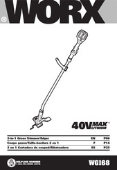 Worx WG168 Manual Del Usuario