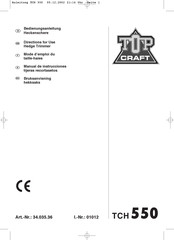 Top Craft TCH 550 Manual De Instrucciones