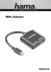 Hama MHL-Adapter Instrucciones De Uso