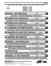 Ingersoll Rand ARO FE034A Serie Manual De Usario