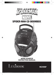 LEXIBOOK SPIDER-MAN RCD10SP Manual De Instrucciones