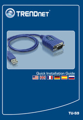 TRENDnet TU-S9 Guía De Instalación Rápida