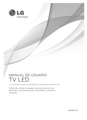 LG 39LN57 Serie Manual De Usuario