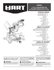 Hart HTMS01 Manual Del Operador