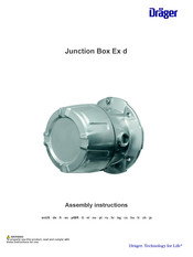 Dräger Junction Box Ex d Instrucciones De Montaje