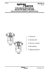 Spirax Sarco PN 3000 Serie Instrucciones De Instalación Y Mantenimiento