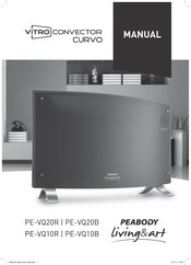 Peabody Vitro PE-VQ20R Manual De Instrucciones