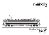 marklin 39401 Manual De Instrucciones