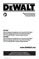 DeWalt DCF897 Manual De Instrucciones