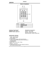 SAD EAS1010 Instrucciones De Instalación