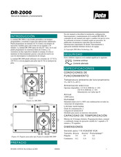 Beta DR-2000 Manual De Instalación Y Funcionamiento