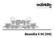 marklin E 94 Serie Manual De Instrucciones