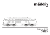 marklin 39185 Manual De Instrucciones