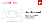 Honeywell Home FocusPro TH5320R Manual De Operación