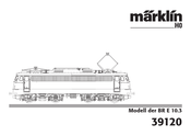 marklin E 10.3 Serie Manual De Instrucciones