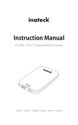 Inateck FEU3NS-1E Manual Del Usuario