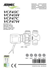 AERMEC VCF45C Manual Instalación