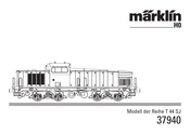 marklin T 44 SJ Serie Manual De Instrucciones