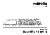 marklin 041 Serie Manual De Instrucciones