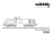 marklin 37904 Manual De Instrucciones