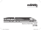 marklin 37795 Manual De Instrucciones