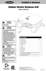 Uniflame EBT1451W Manual Del Usuario