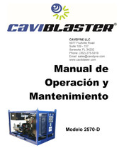 Caviblaster 2570-D Manual De Operación Y Mantenimiento