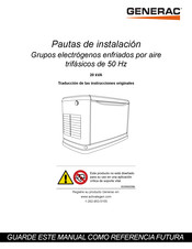 Generac G0071890 Pautas De Inatalacion