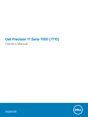 Dell Precision 17 7000 Serie Manual Del Usuario