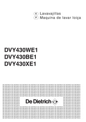 De Dietrich DVY430WE1 Manual Del Usuario