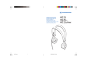 Sennheiser HD 25 Instrucciones Para El Uso