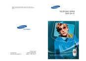 Samsung SGH-E316 Manual Del Usuario