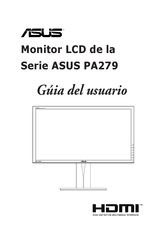 Asus PA279 Serie Guía De Usuario