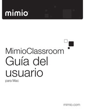 Mimio MimioClassroom Guia Del Usuario