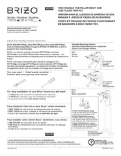 Brizo T70360 Manual Del Usuario