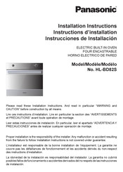 Panasonic HL-BD82S Instrucciones De Installación