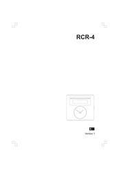 Sangean RCR-4 Manual Del Usario