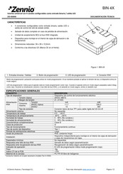 Zennio BIN 4X Instrucciones De Seguridad