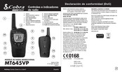 Cobra microTALK MT645VP Manual Del Usuario